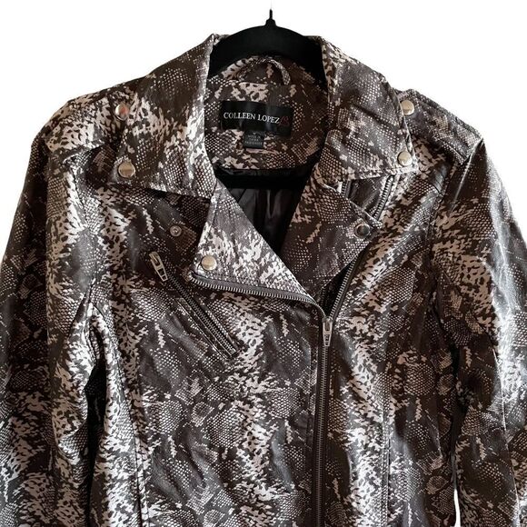 Colleen Lopez ~ Moto Jacket ~ Size M - Picture 1 of 10